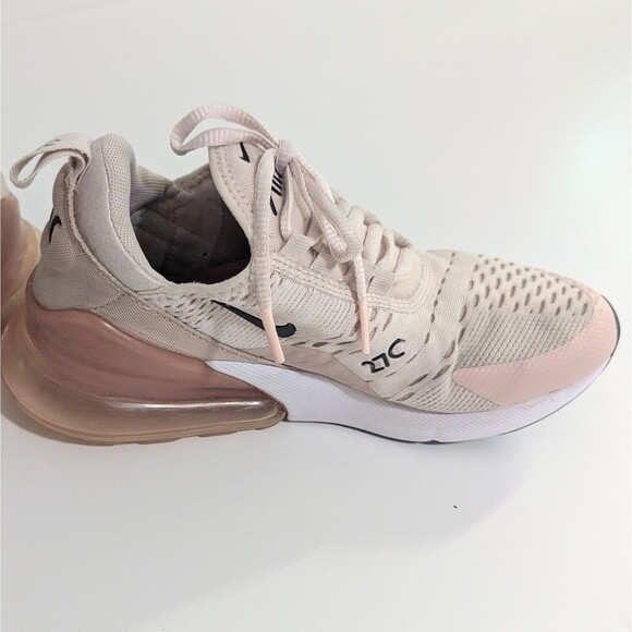 NIKE Women's Air Max 270 Shoes Light Soft Pink - Picture 6 of 10